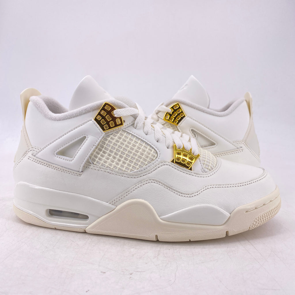 Air Jordan (W) 4 Retro "Metallic Gold" 2024 New Size 11W