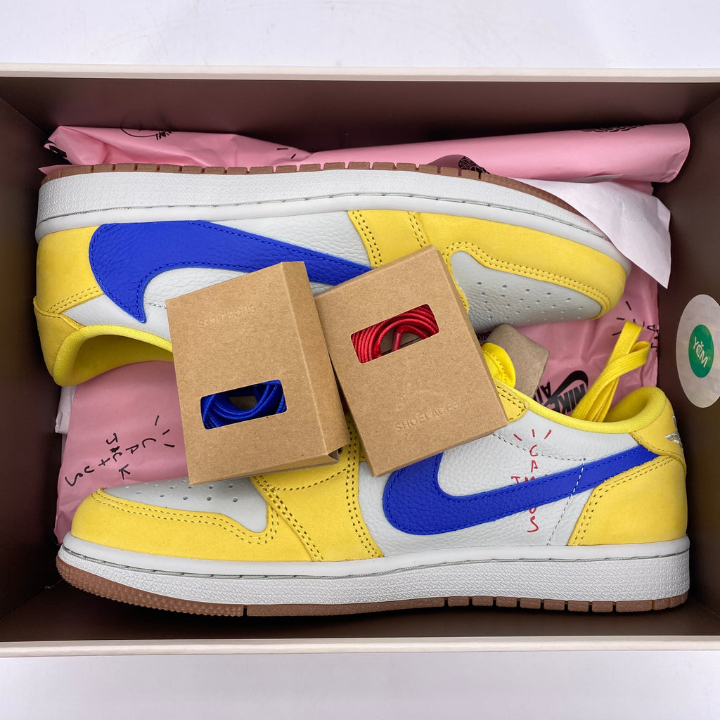 Air Jordan (W) 1 Low "Canary" 2024 New Size 9.5W