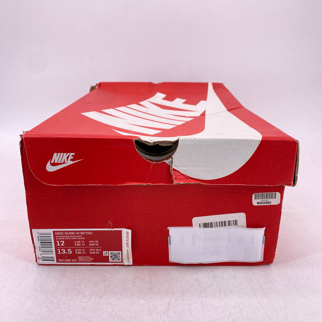 Nike Dunk High Retro "Syracuse" 2021 New Size 12