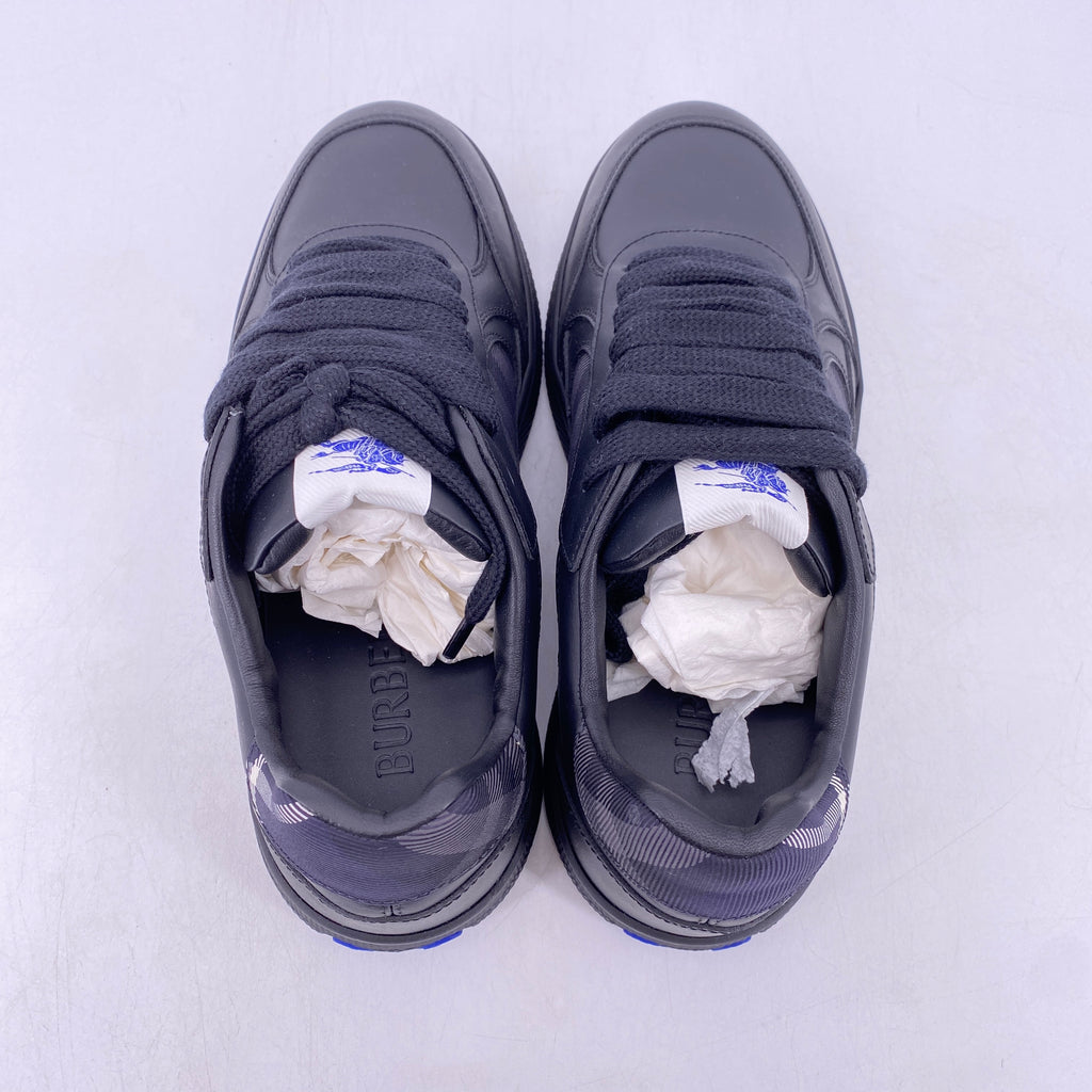 Burberry Check Terrace Sneakers "Black"  New Size 41