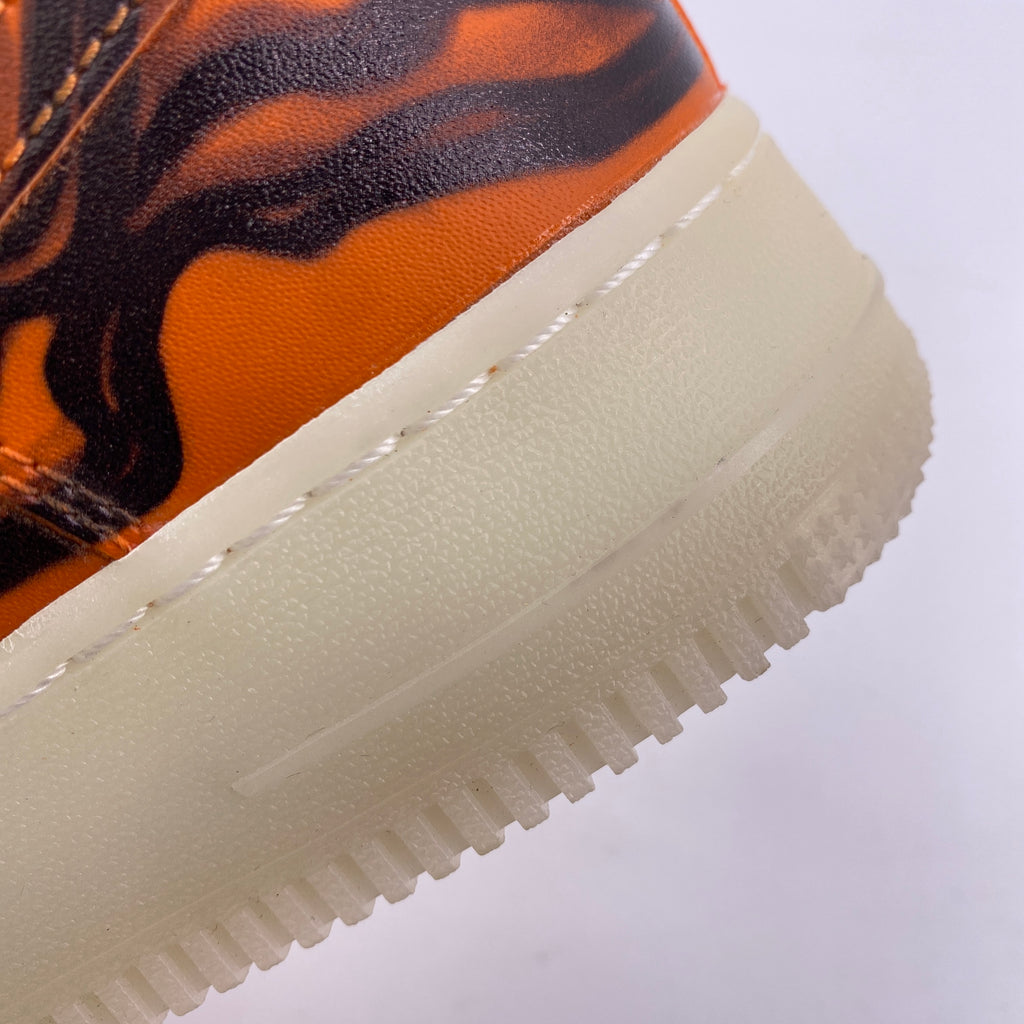 Nike Air Force 1 Low "Orange Skeleton" 2020 New Size 6.5