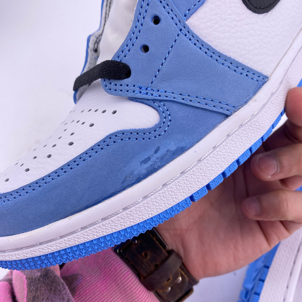 Air Jordan 1 Retro High OG "University Blue" 2021 New Size 8