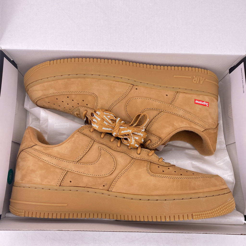 Nike Air Force 1 Low "Supreme Wheat" 2021 New Size 12