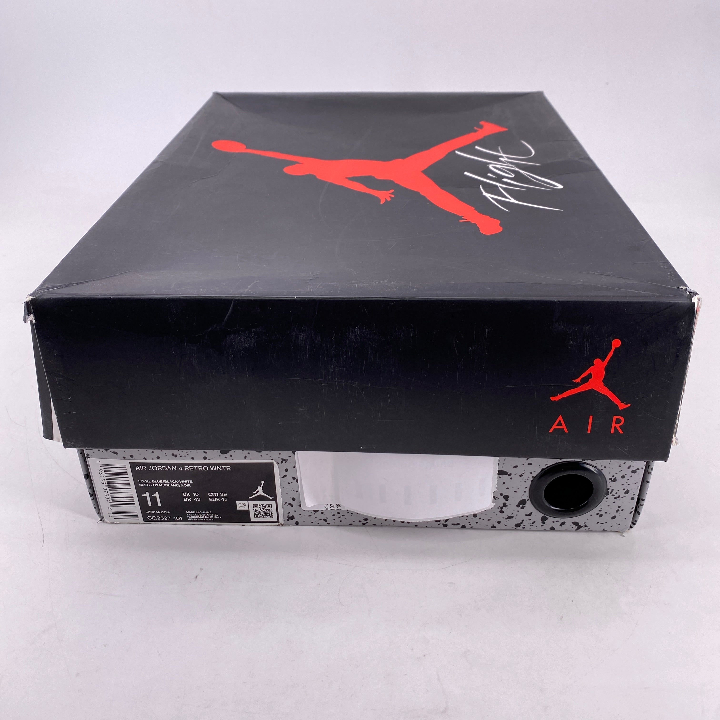 Air Jordan 4 Retro &quot;Loyal Blue&quot; 2019 Used Size 11