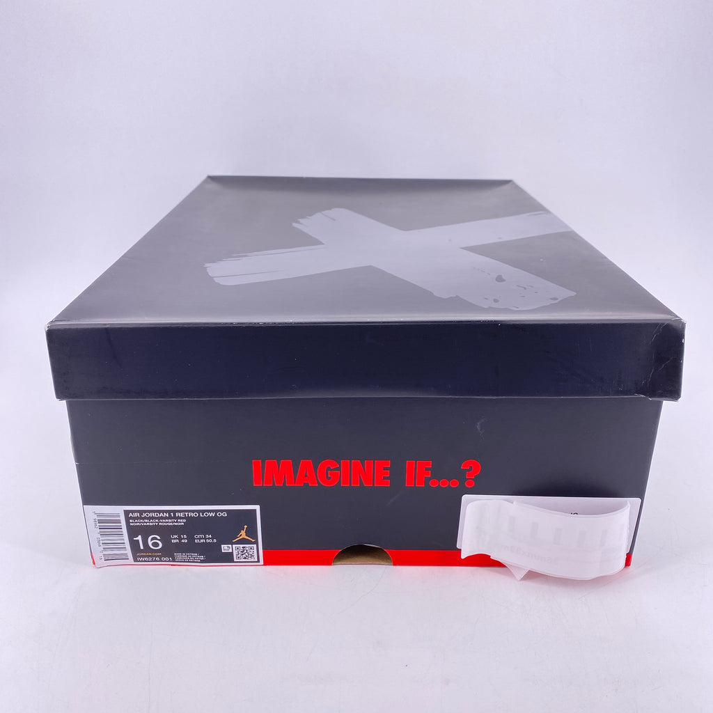 Air Jordan 1 Retro Low "Banned" 2026 New Size 16
