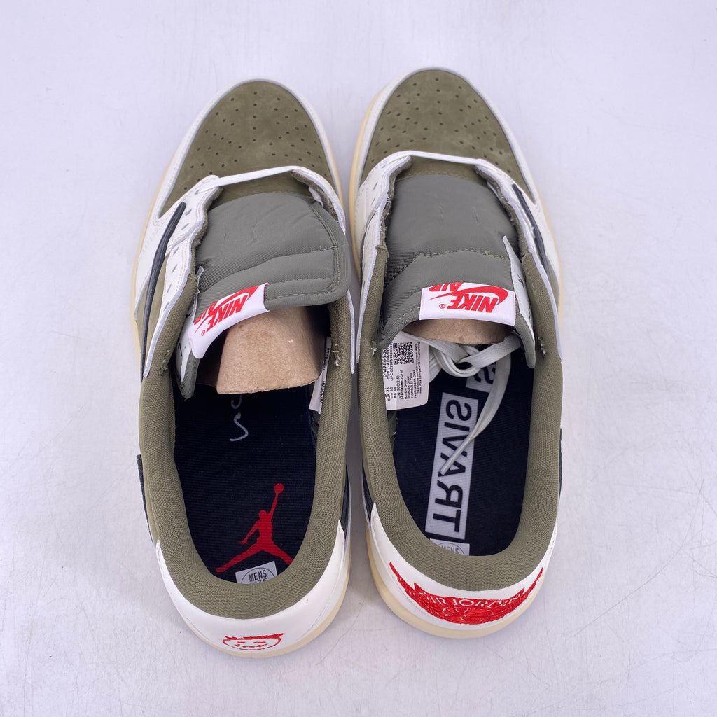 Air Jordan 1 Low OG SP "Travis Scott Medium Olive" 2024 New Size 12