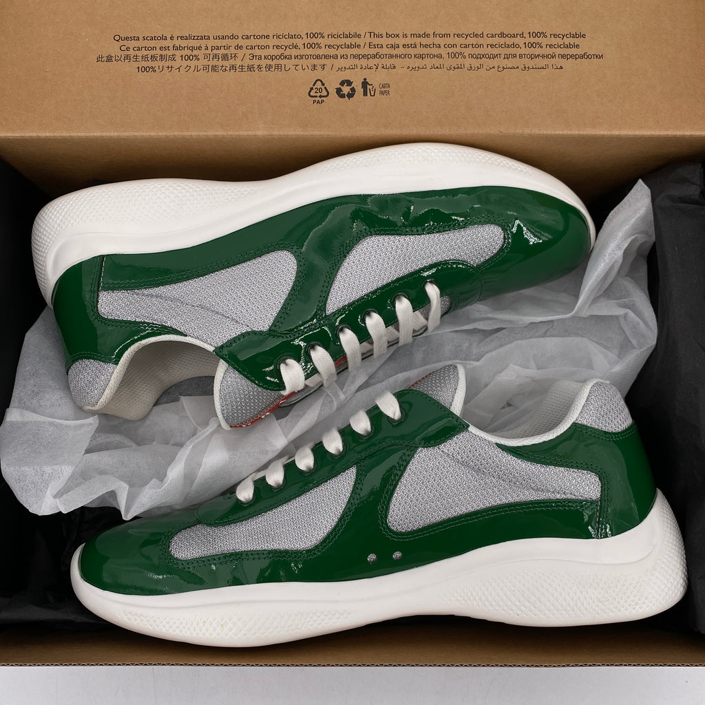 Prada America's Cup "Green"  Used Size 9 Prada