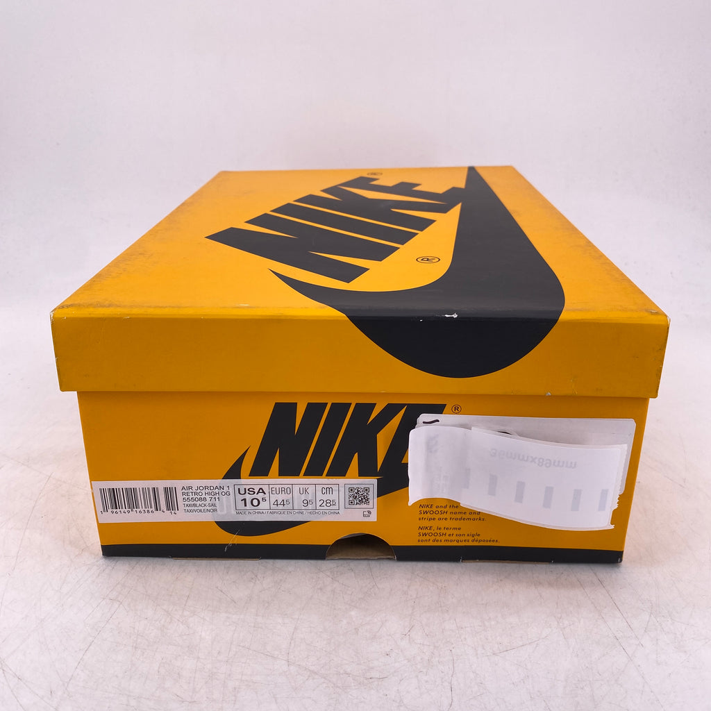 Air Jordan 1 Retro High OG "Taxi" 2022 New Size 10.5
