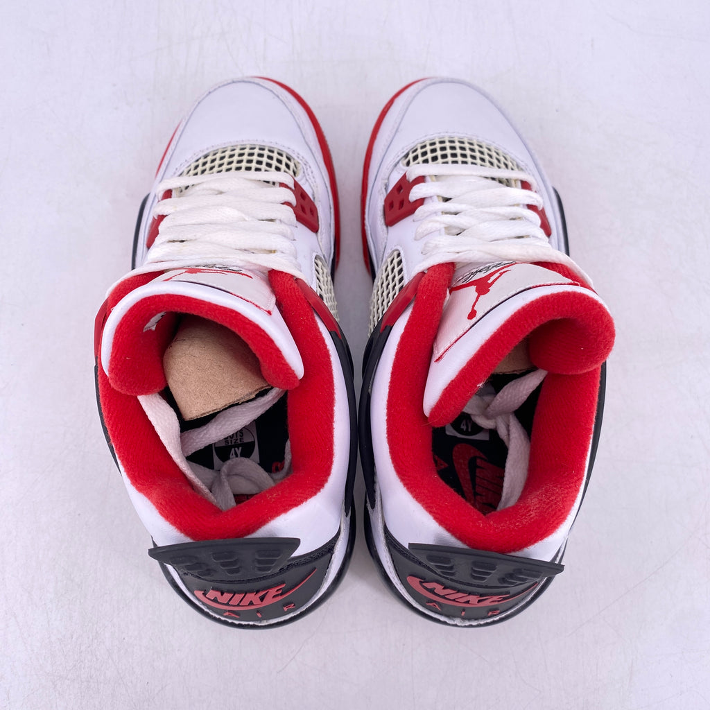 Air Jordan (GS) 4 Retro "Fire Red" 2020 New Size 4Y