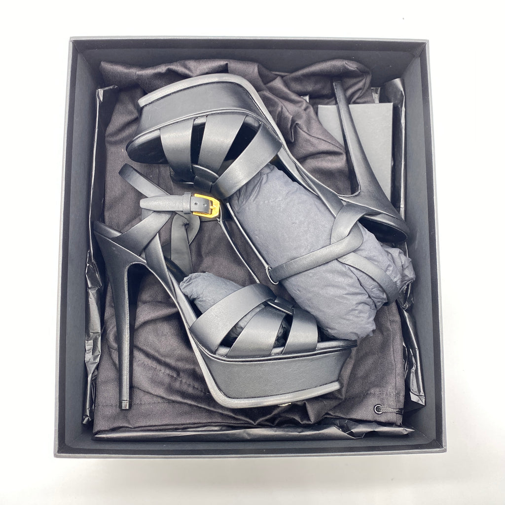 Saint Laurent Tribute "105 Ysl Heels"  New Size 37