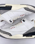 Air Jordan 3 Retro "White Cement Reimagined" 2023 Used Size 9