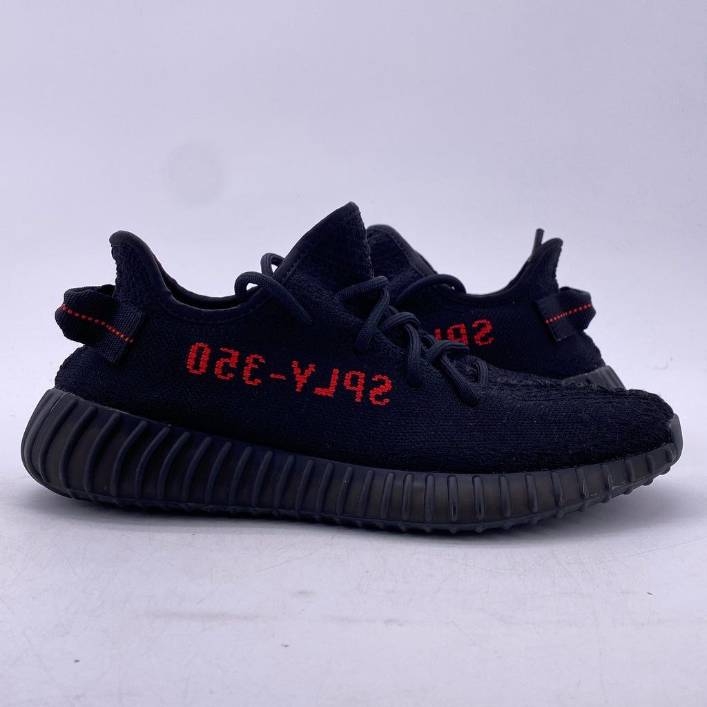 Yeezy 350 v2 "Black Red" 2017 Used Size 8