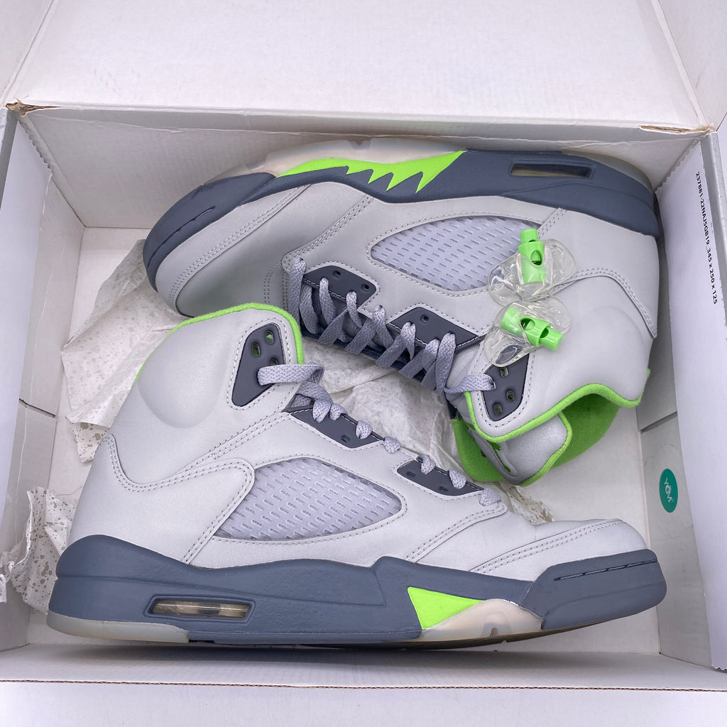 Air Jordan 5 Retro "Green Bean" 2022 Used Size 8.5