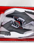 Air Jordan 3 Retro "Black Cement" 2024 New Size 7.5