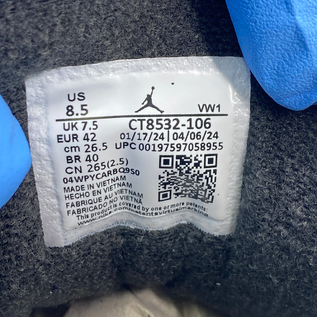 Air Jordan 3 Retro "Cement Grey" 2024 New Size 8.5