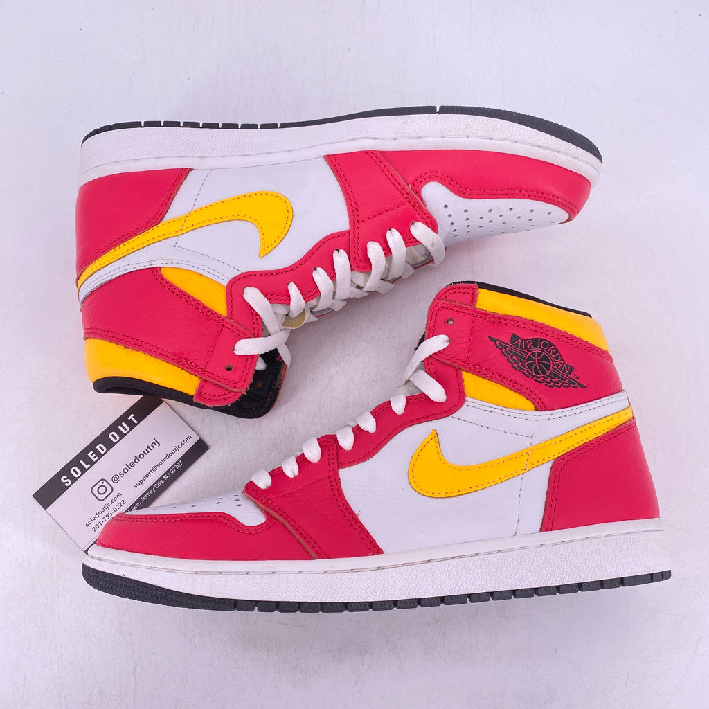 Air Jordan 1 Retro High OG "Fusion Red" 2021 Used Size 9.5