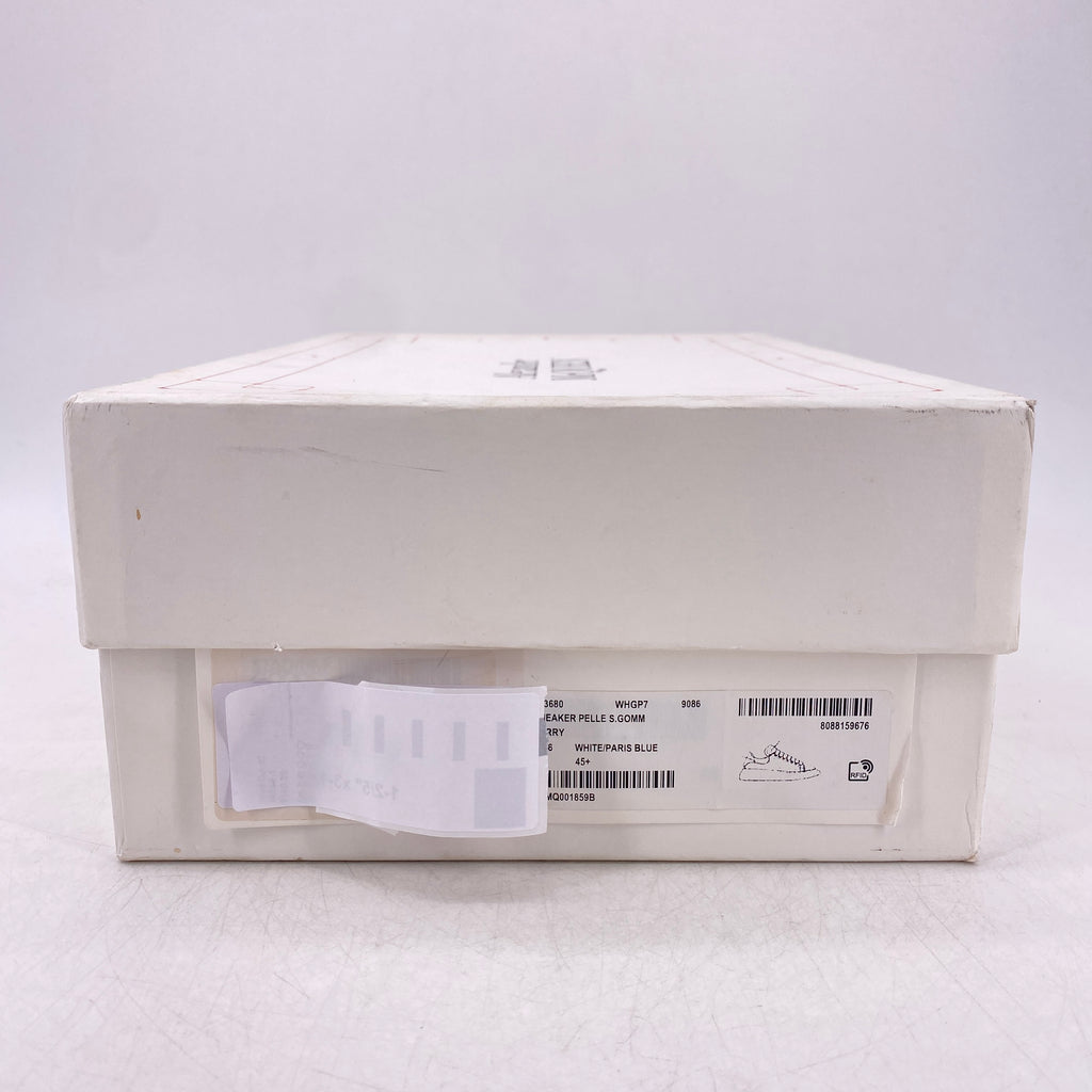 Alexander McQueen Oversized Sneaker "White Blue"  Used Size 45.5