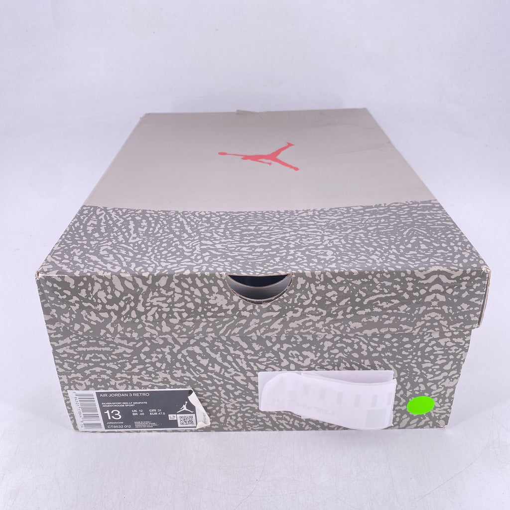 Air Jordan 3 Retro "Cool Grey" 2021 New Size 13