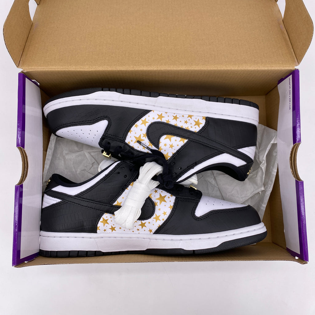 Nike SB Dunk Low OG QS "Supreme Black" 2021 New Size 9.5