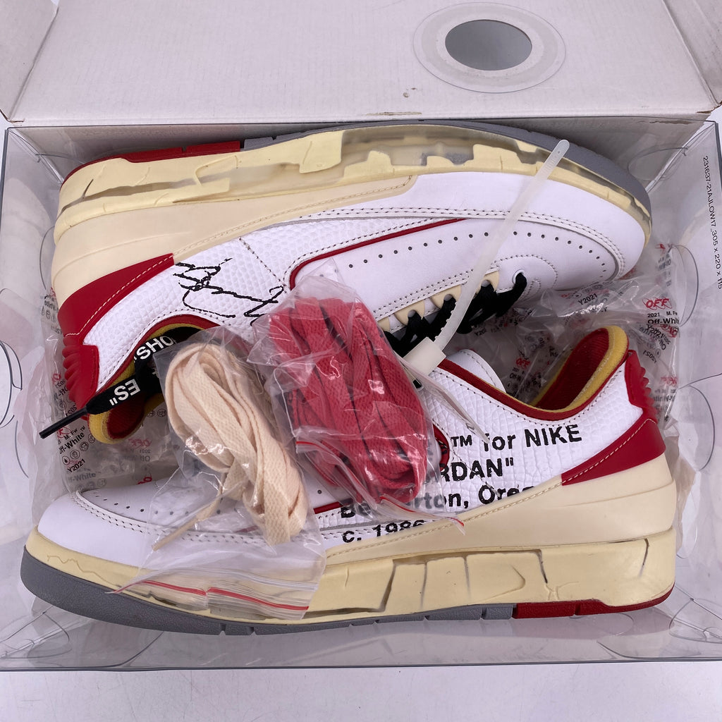 Air Jordan 2 Retro "Ow White Red" 2021 Used Size 8.5