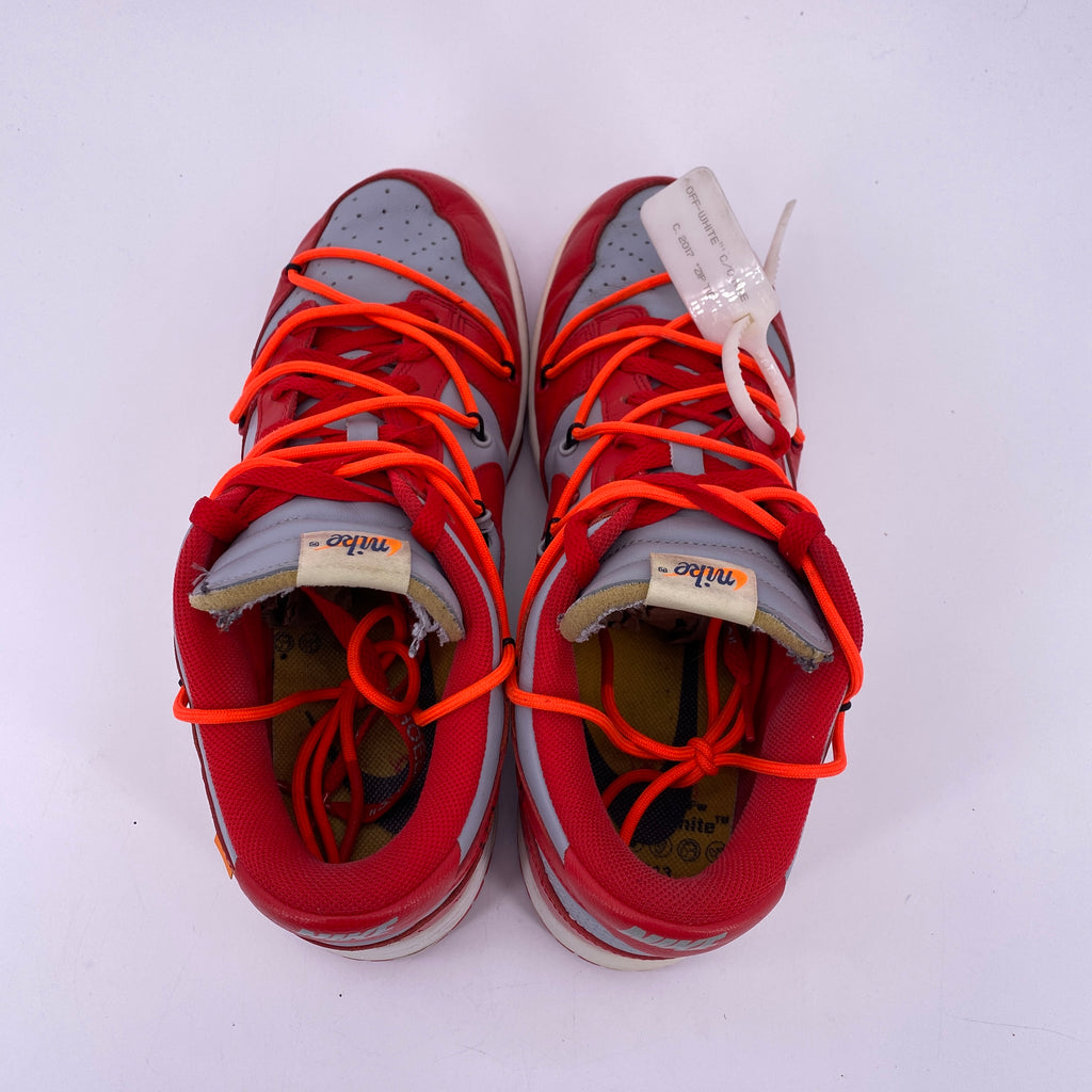 Nike Dunk Low / OW "University Red" 2019 Used Size 11
