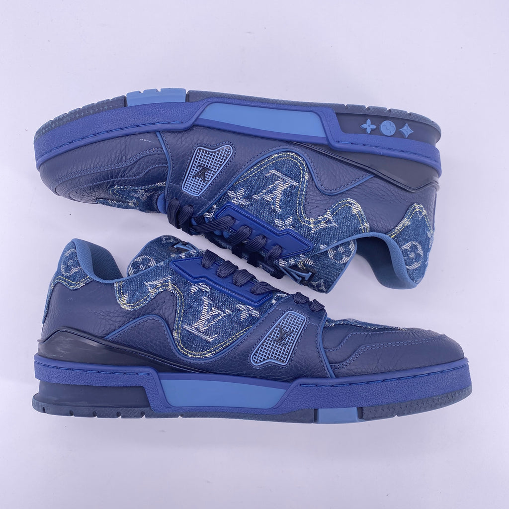 Louis Vuitton Trainer "Nigo Denim" 2021 Used Size 7.5LV