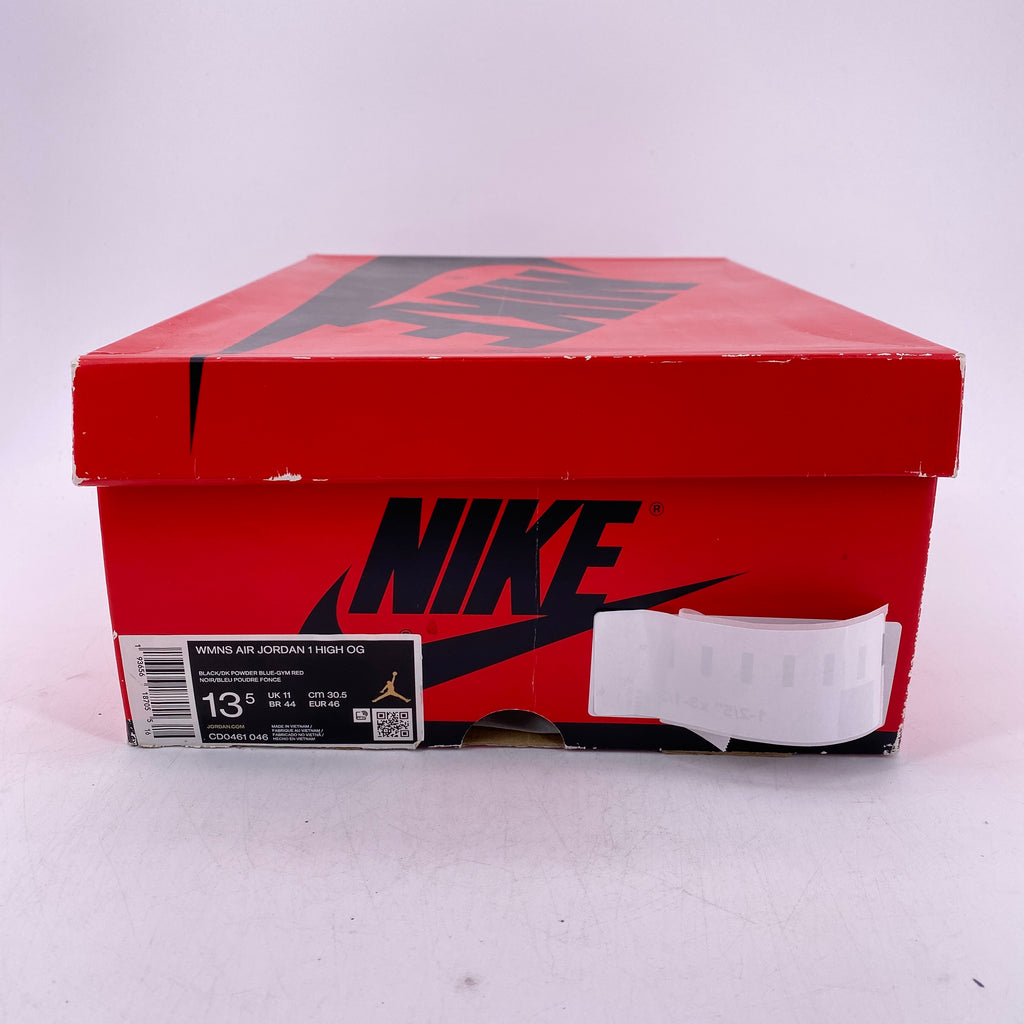 Air Jordan (W) 1 Retro High OG "Nc To Chi" 2020 Used Size 13.5W