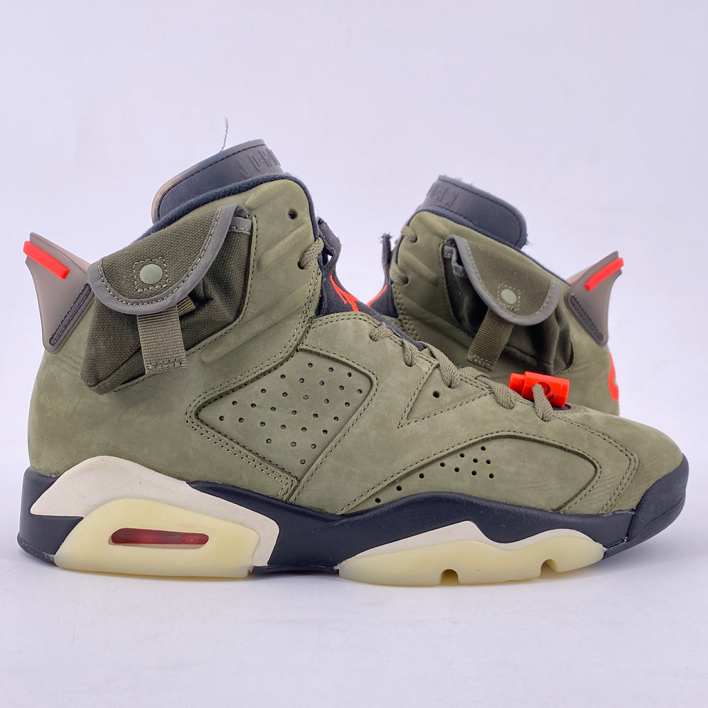 Air Jordan 6 Retro "Travis Scott" 2019 Used Size 9
