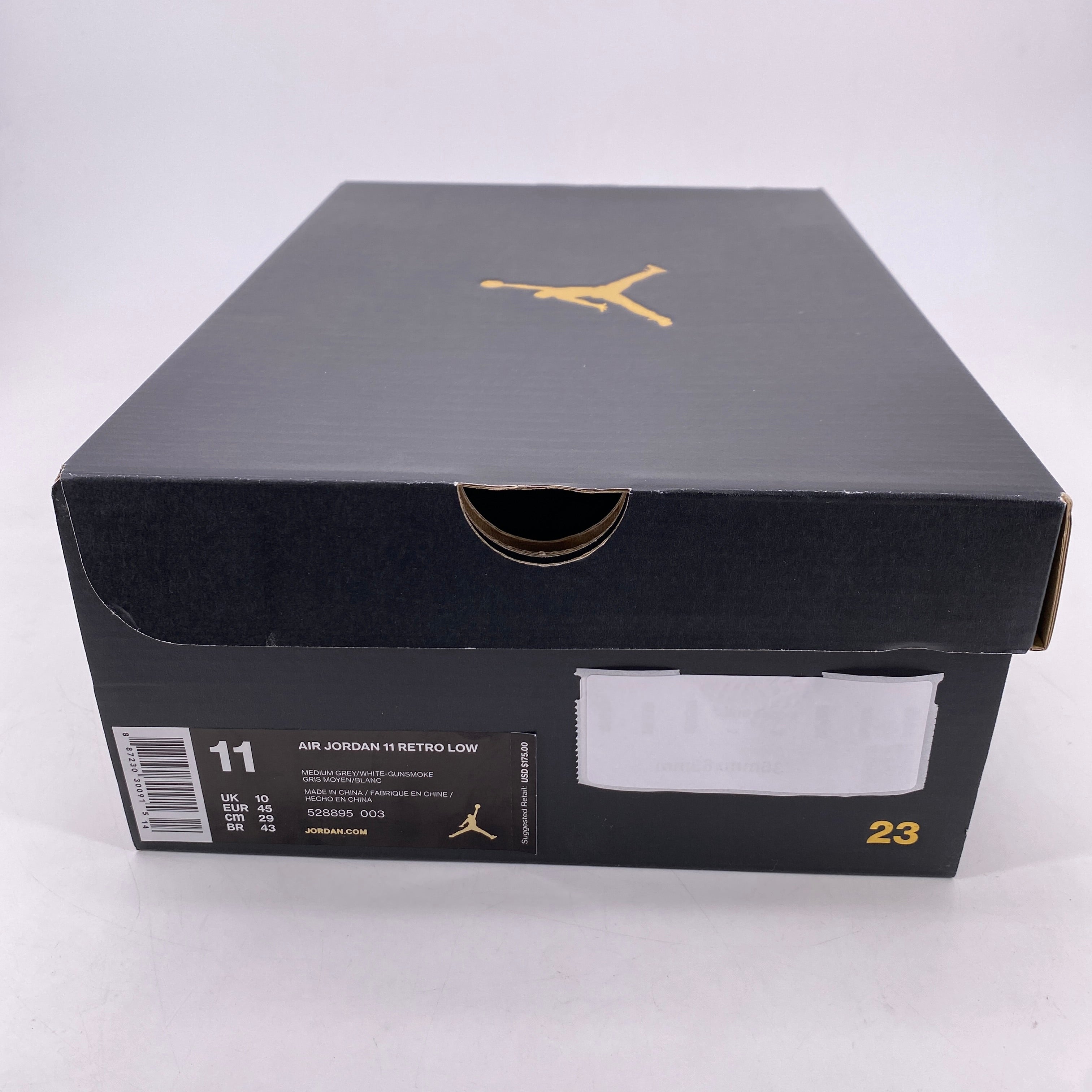 Air Jordan 11 Retro Low &quot;Cool Grey&quot; 2018 Used Size 11