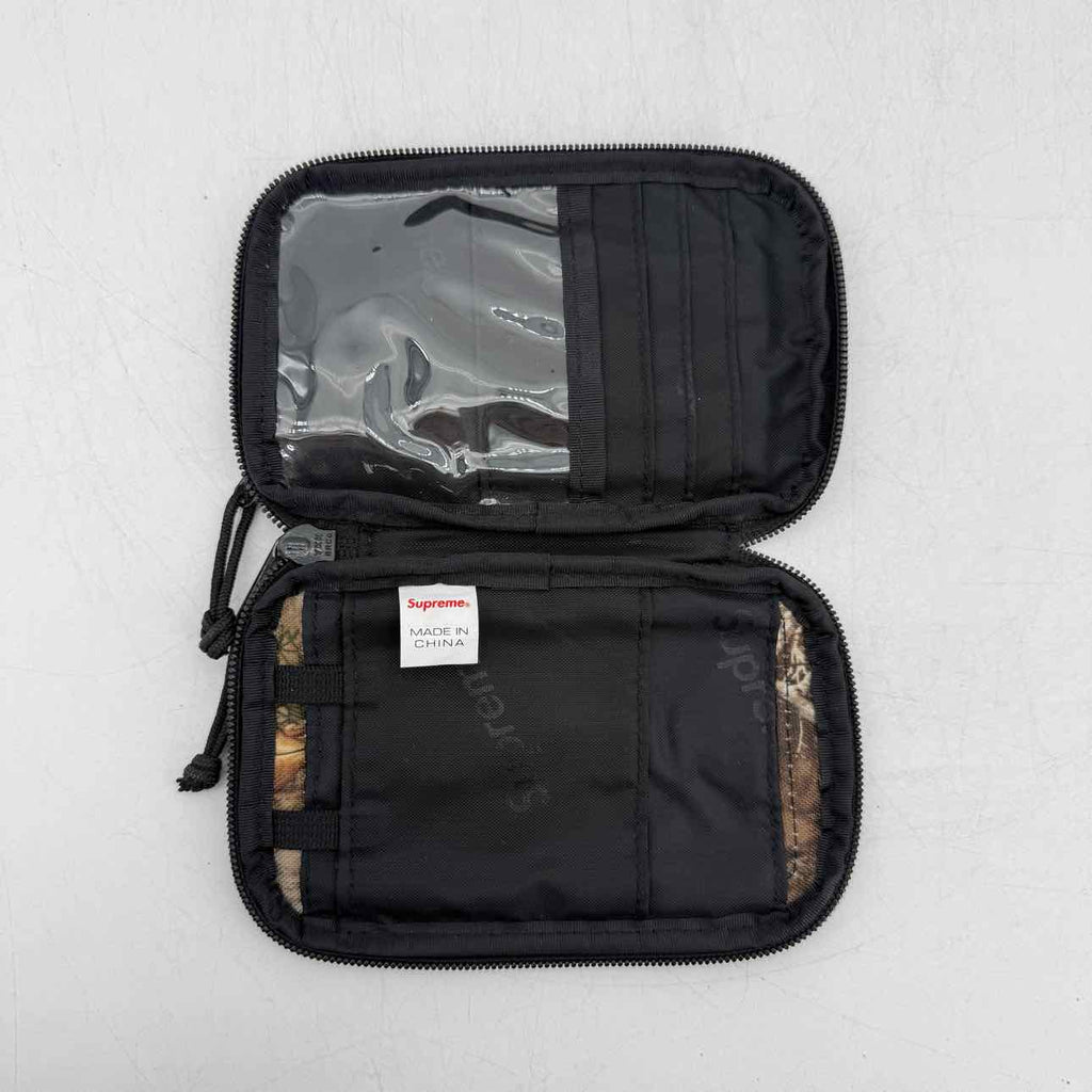 Supreme Wallet "REAL TREE CAMO" Used Olive Size OS