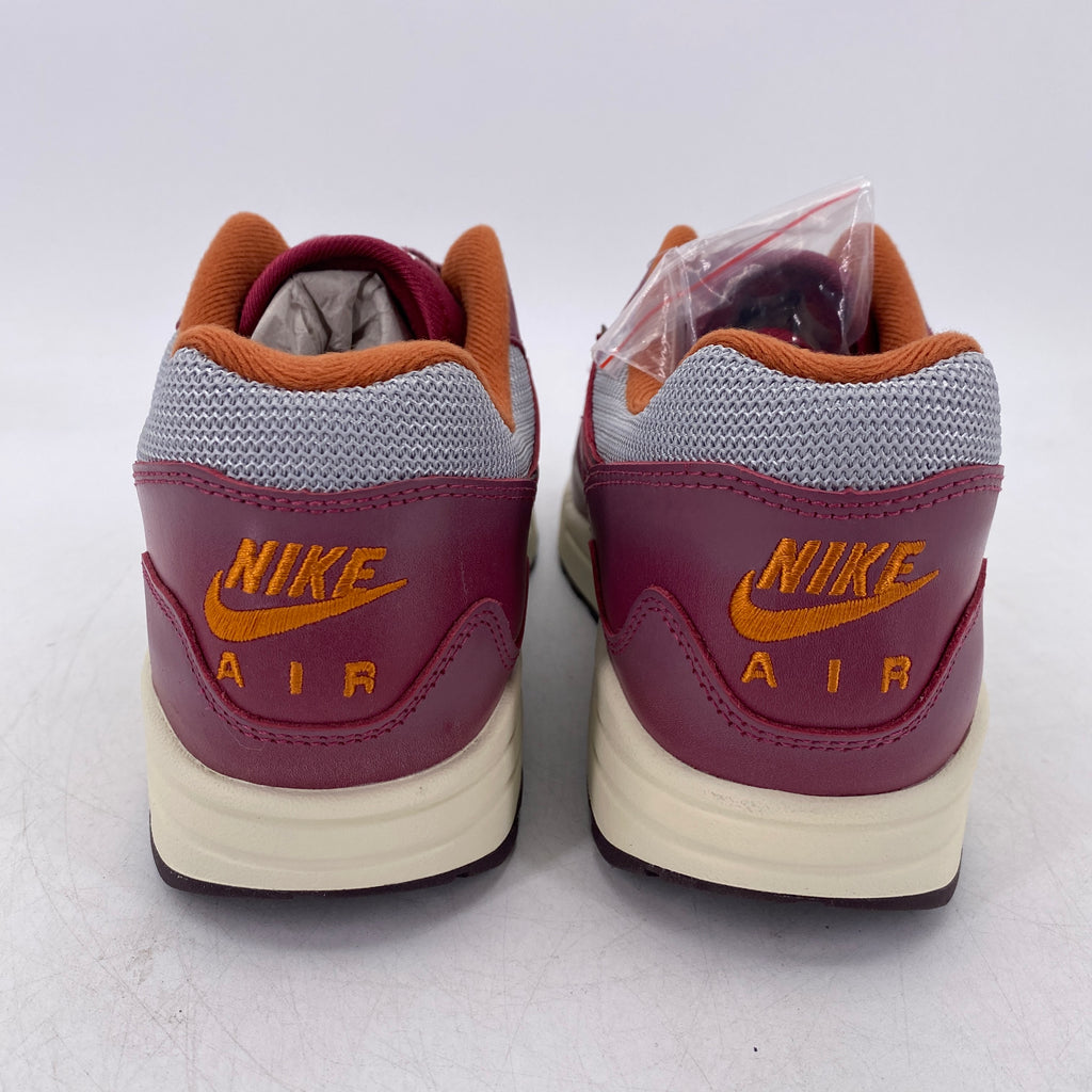 Nike Air Max 1 / Patta "Rush Maroon" 2021 New Size 11.5