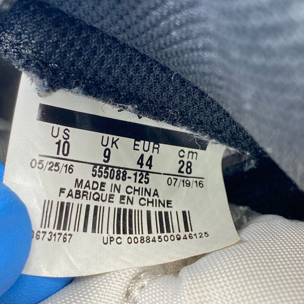 Air Jordan 1 Retro High OG "Black Toe" 2016 Used Size 10