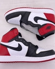 Air Jordan (GS) 1 Retro High OG "Black Toe" 2016 New Size 6Y