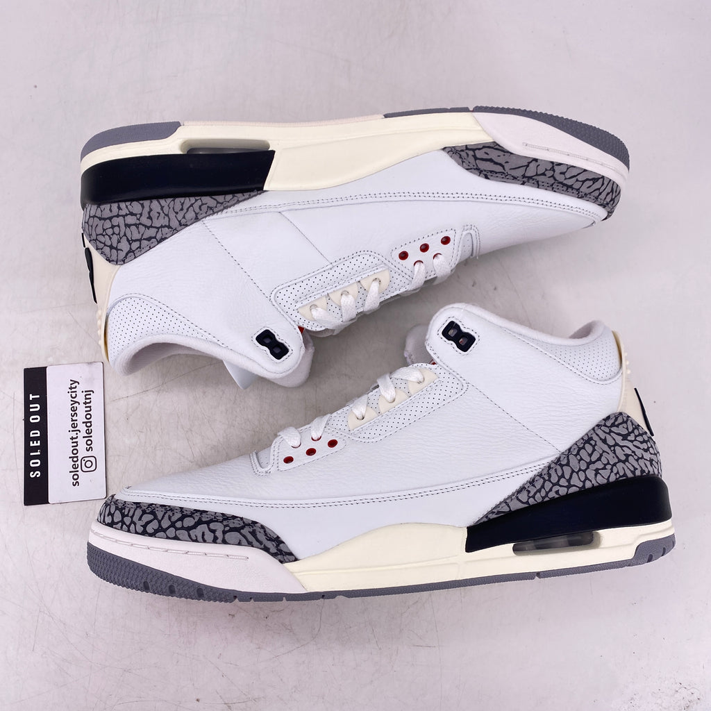 Air Jordan 3 Retro "White Cement" 2023 New Size 14