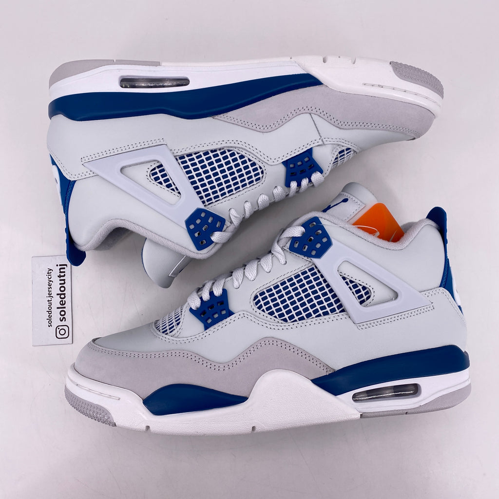 Air Jordan 4 Retro "Military Blue" 2024 New Size 10