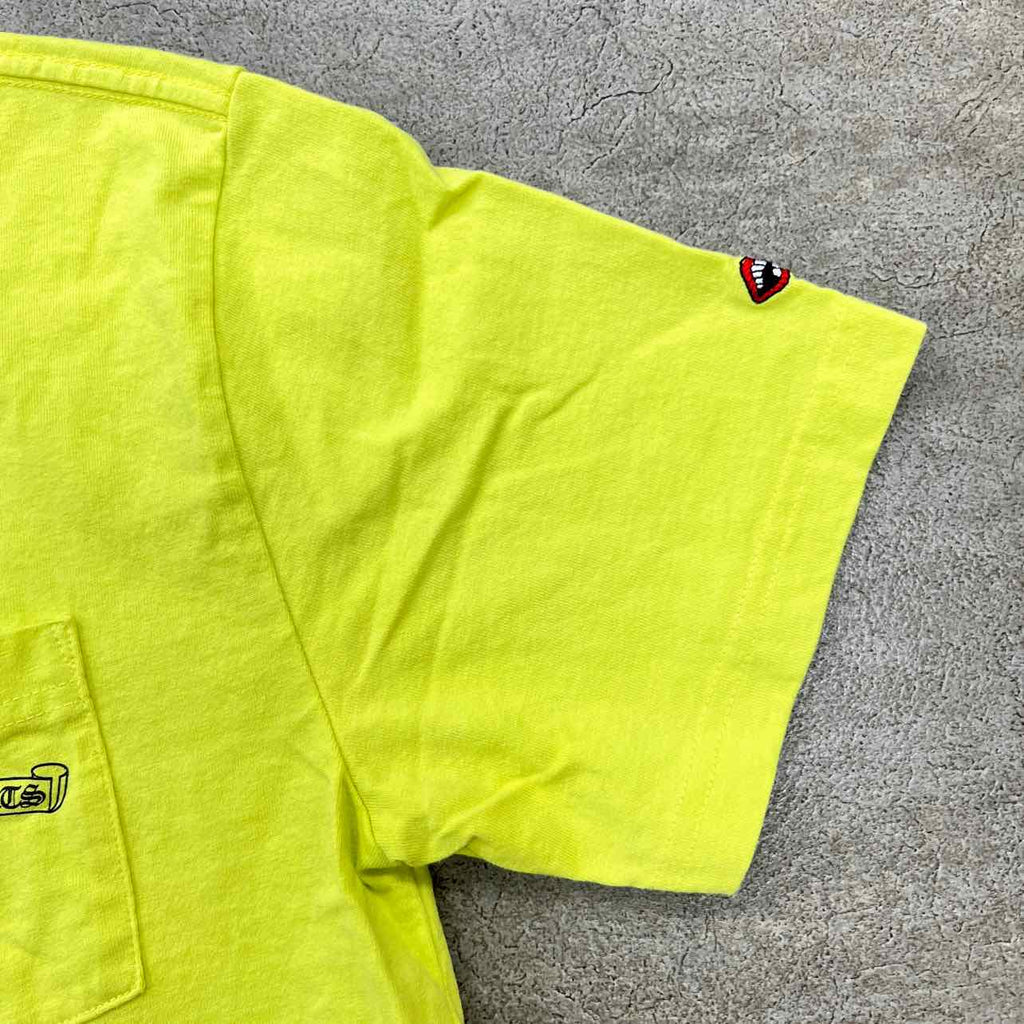 Chrome Hearts T-Shirt "MATTY BOY LINK" Neon Used Size M