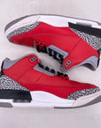 Air Jordan 3 Retro "Unite Fire Red" 2020 Used Size 7.5