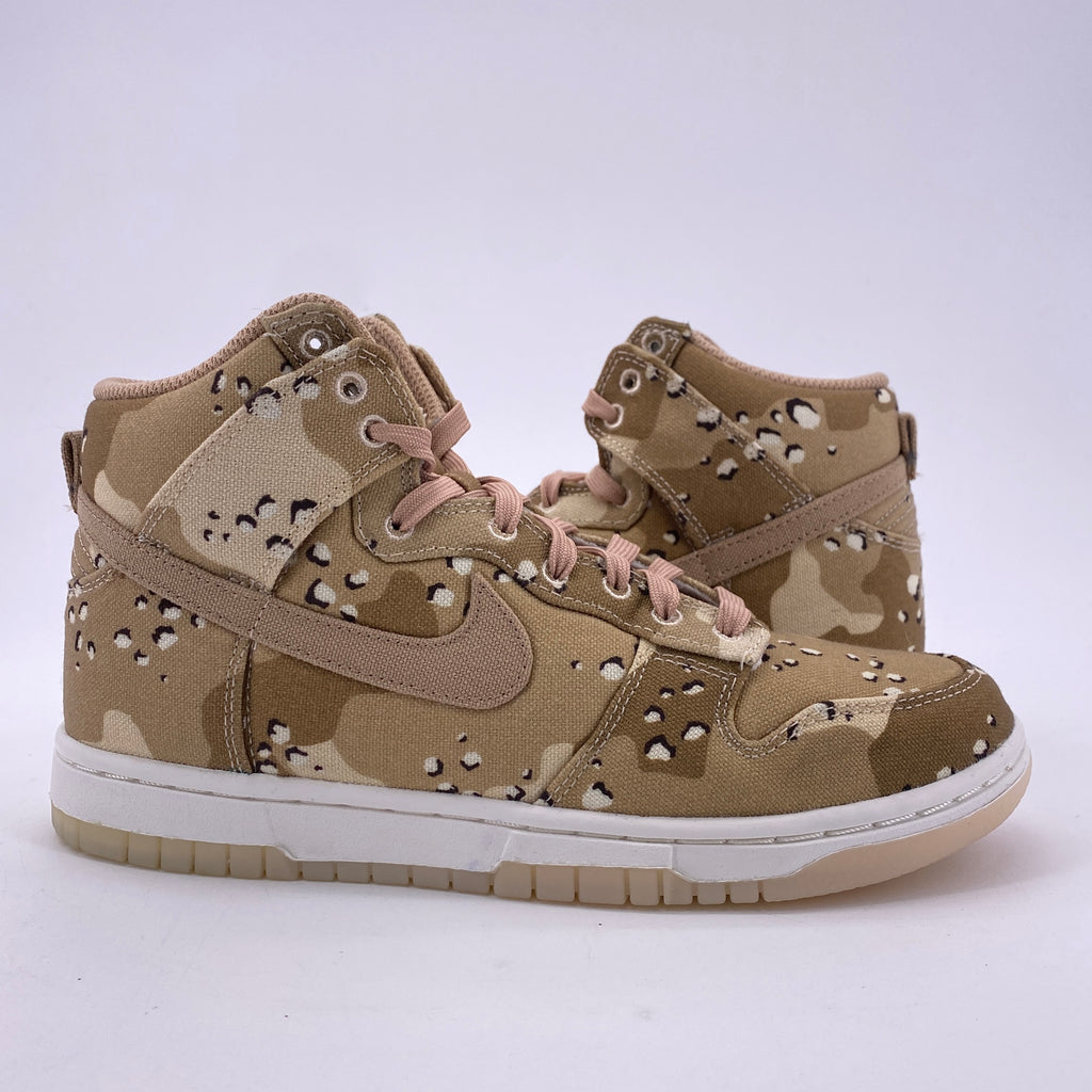 Nike (W) Dunk High "Desert Camo" 2022 Used Size 6.5W