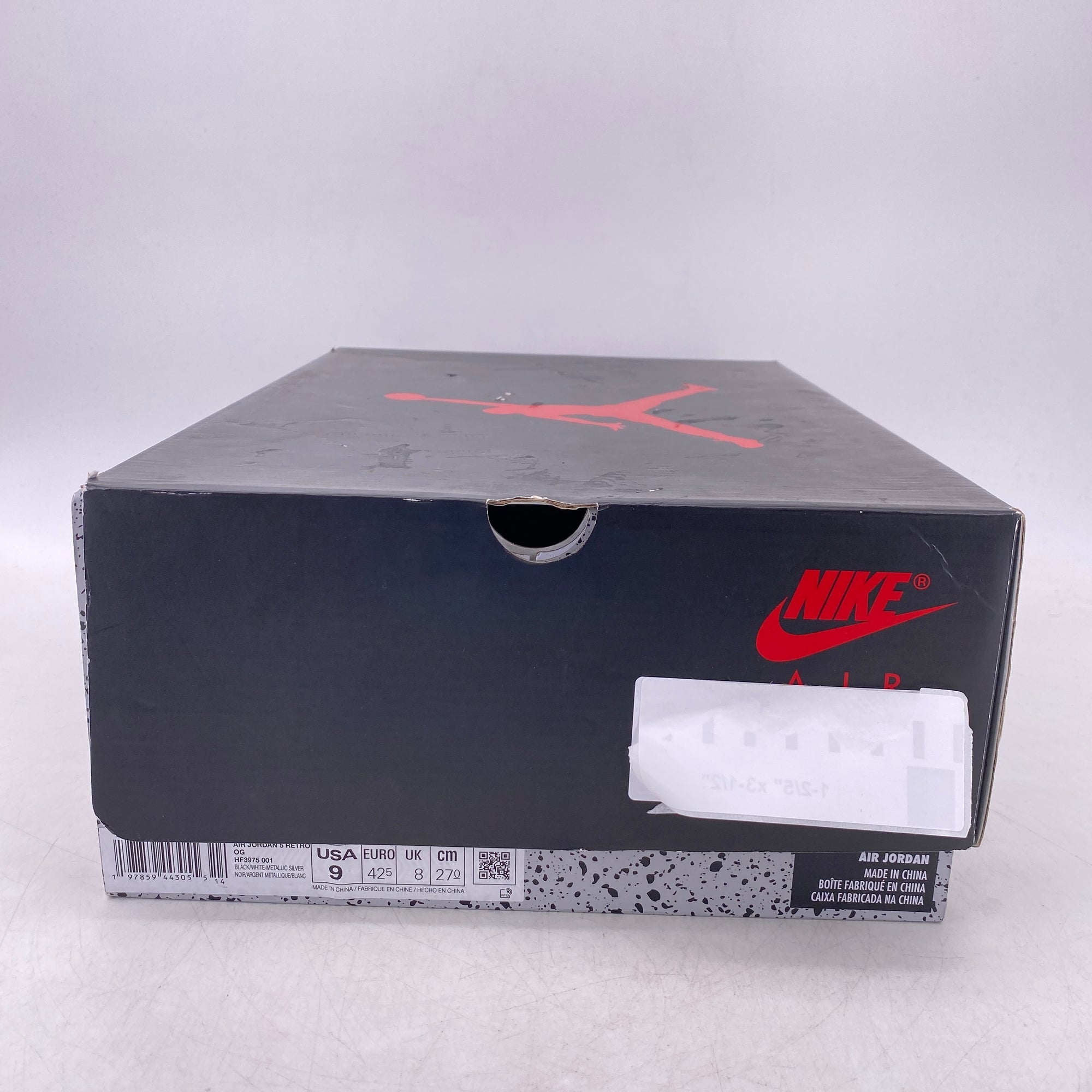 Air Jordan 5 Retro &quot;Black Metallic Reimagined&quot; 2025 Used Size 9