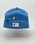 New Era Fitted Hat "NEW YORK YANKEES" Used Baby Blue Size 7