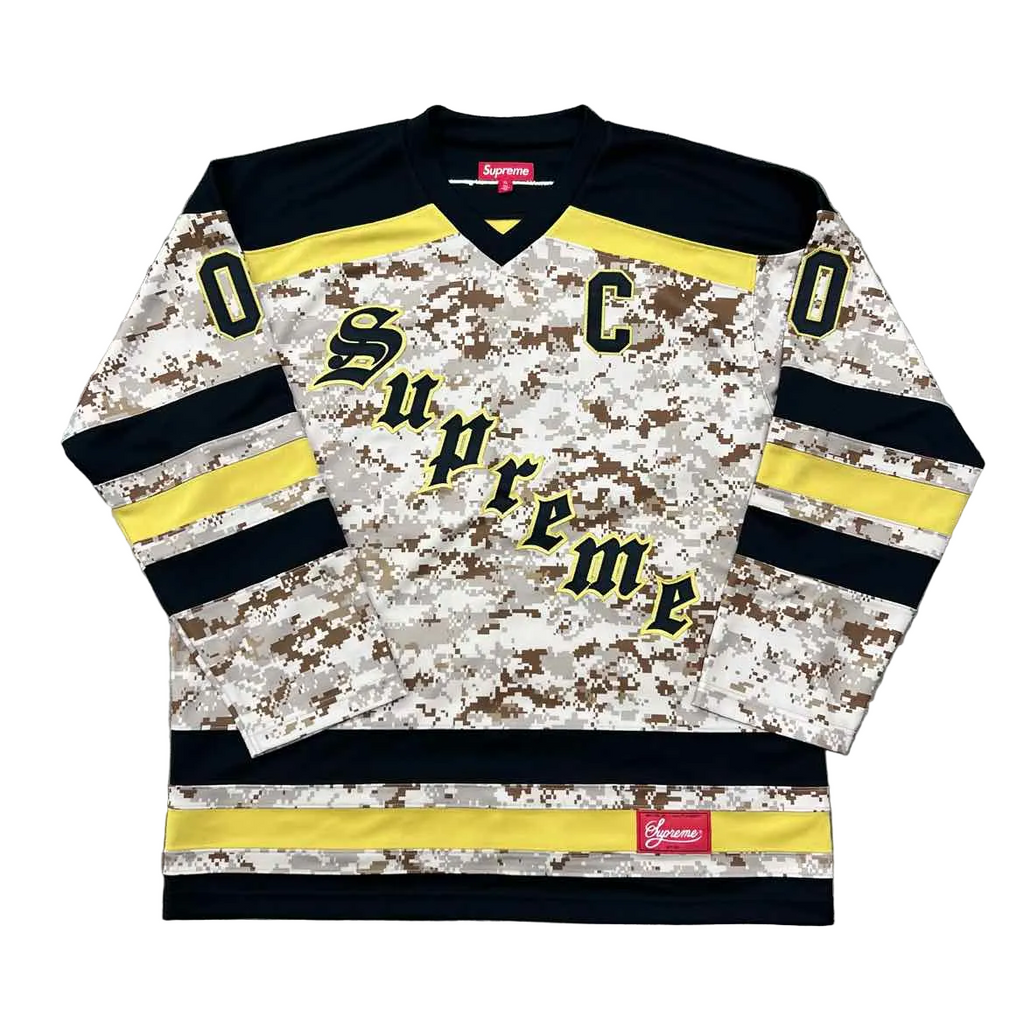 Supreme Jersey "FIRE & ICE" Brown New Size XL