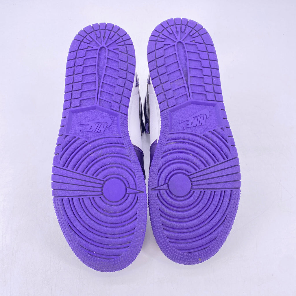 Air Jordan (GS) 1 Retro High "Court Purple" 2020 Used Size 6.5Y