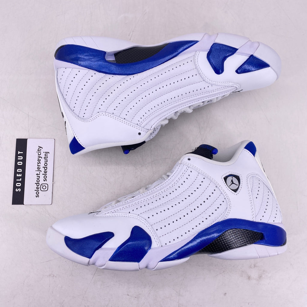 Air Jordan 14 Retro "White Hyper Royal" 2020 New Size 8