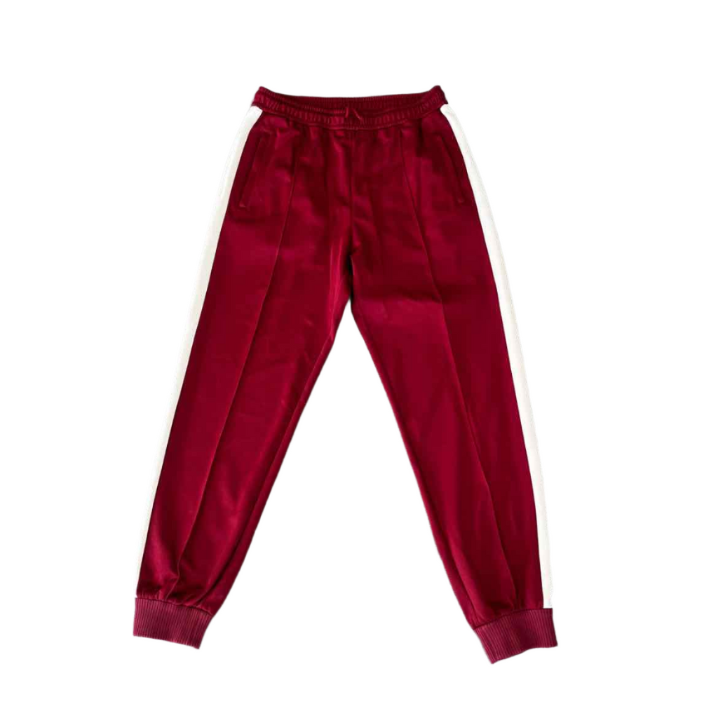 Gucci Track Pants "ORIGINAL GUCCI" Maroon Used Size L