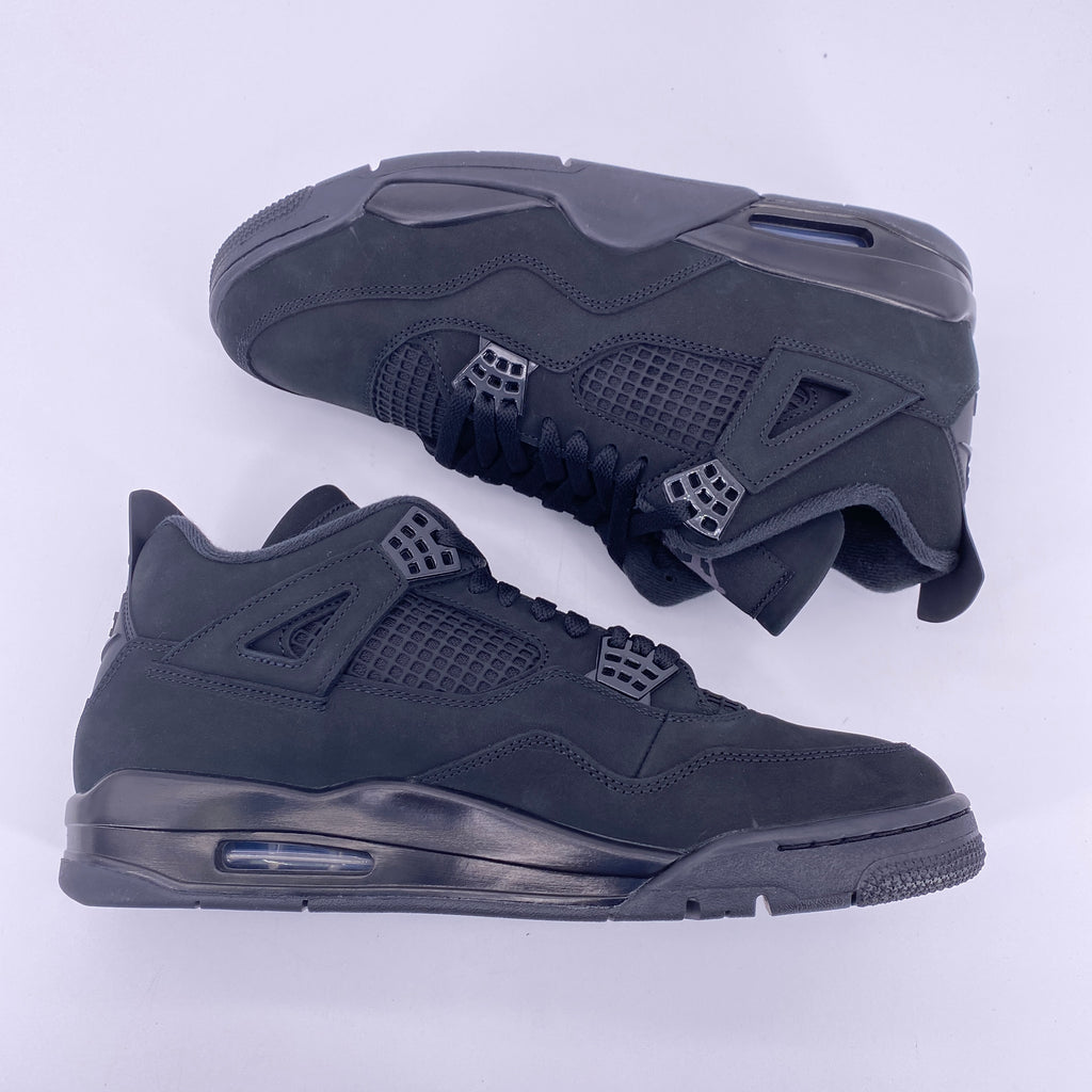 Air Jordan 4 Retro "Black Cat" 2025 New Size 11.5