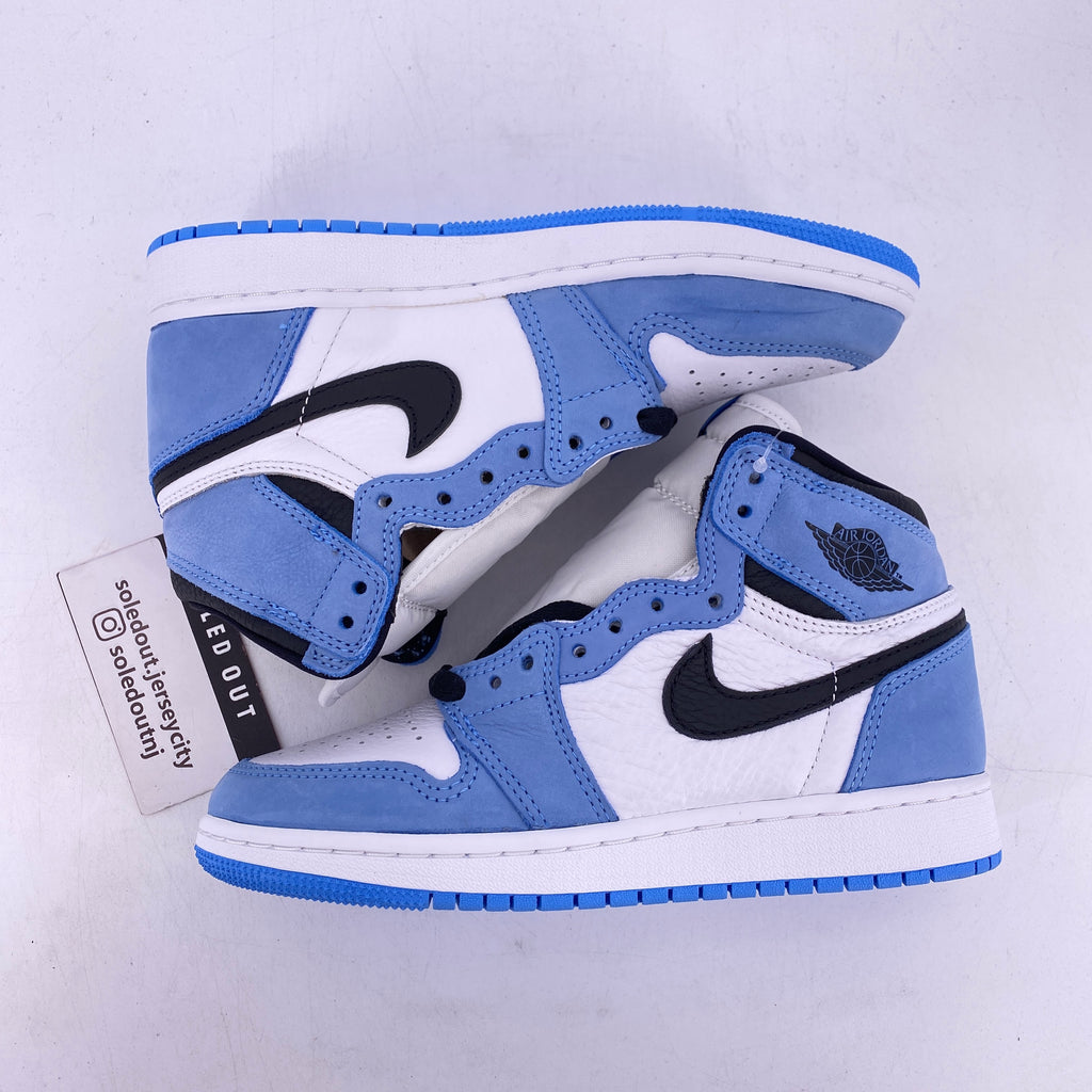 Jordan (GS) 1 Retro High "University Blue" 2021 New Size 4Y