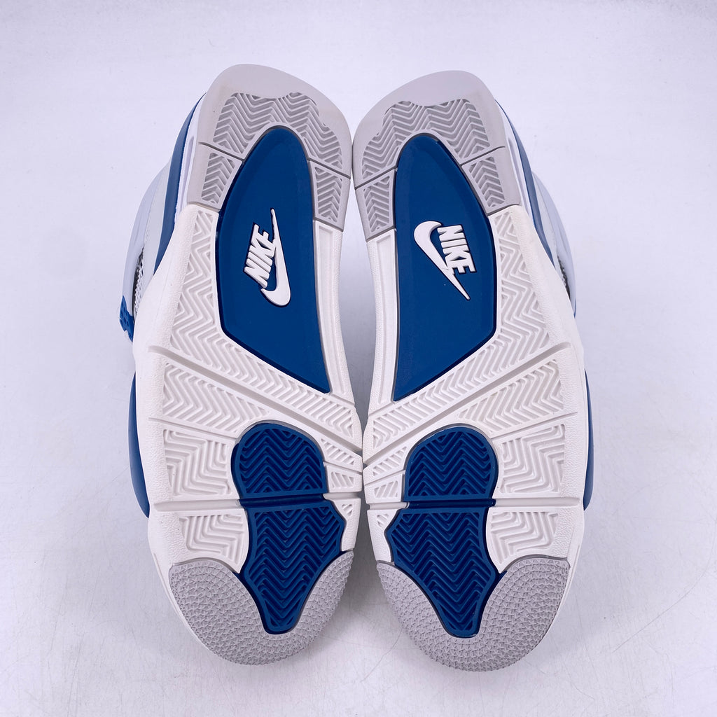 Air Jordan 4 Retro "Military Blue" 2024 New Size 9.5
