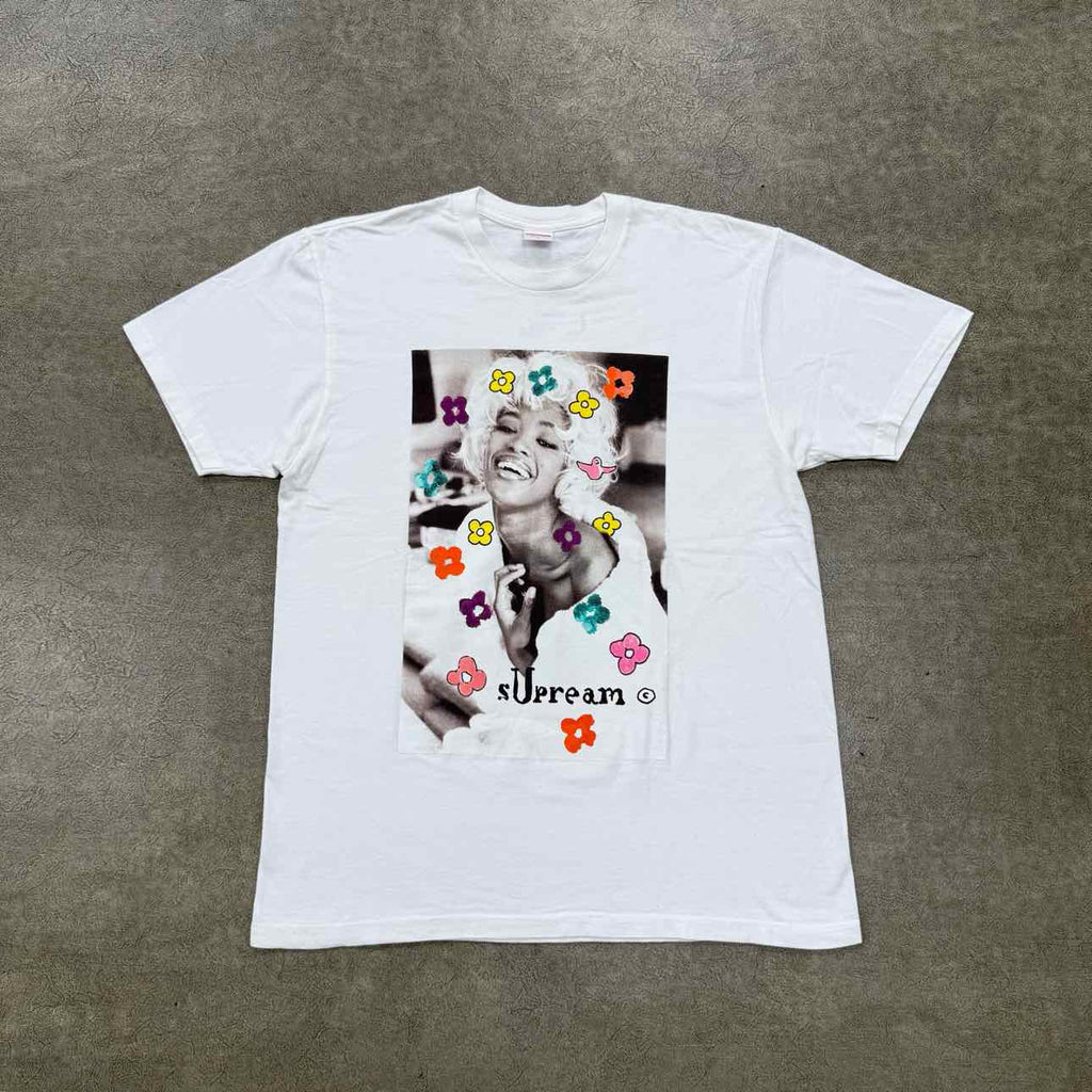 Supreme T-Shirt "NAOMI" White Used Size L