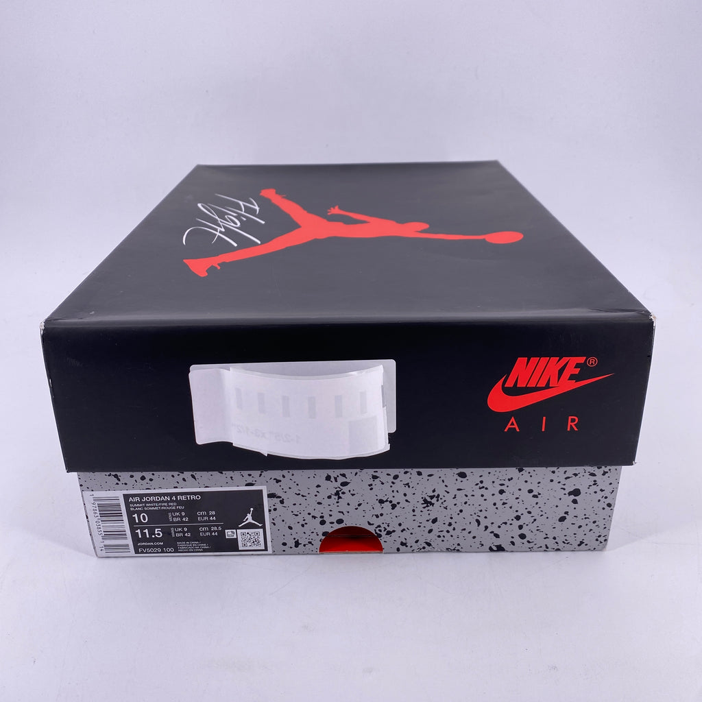 Air Jordan 4 Retro "White Cement" 2025 New Size 10
