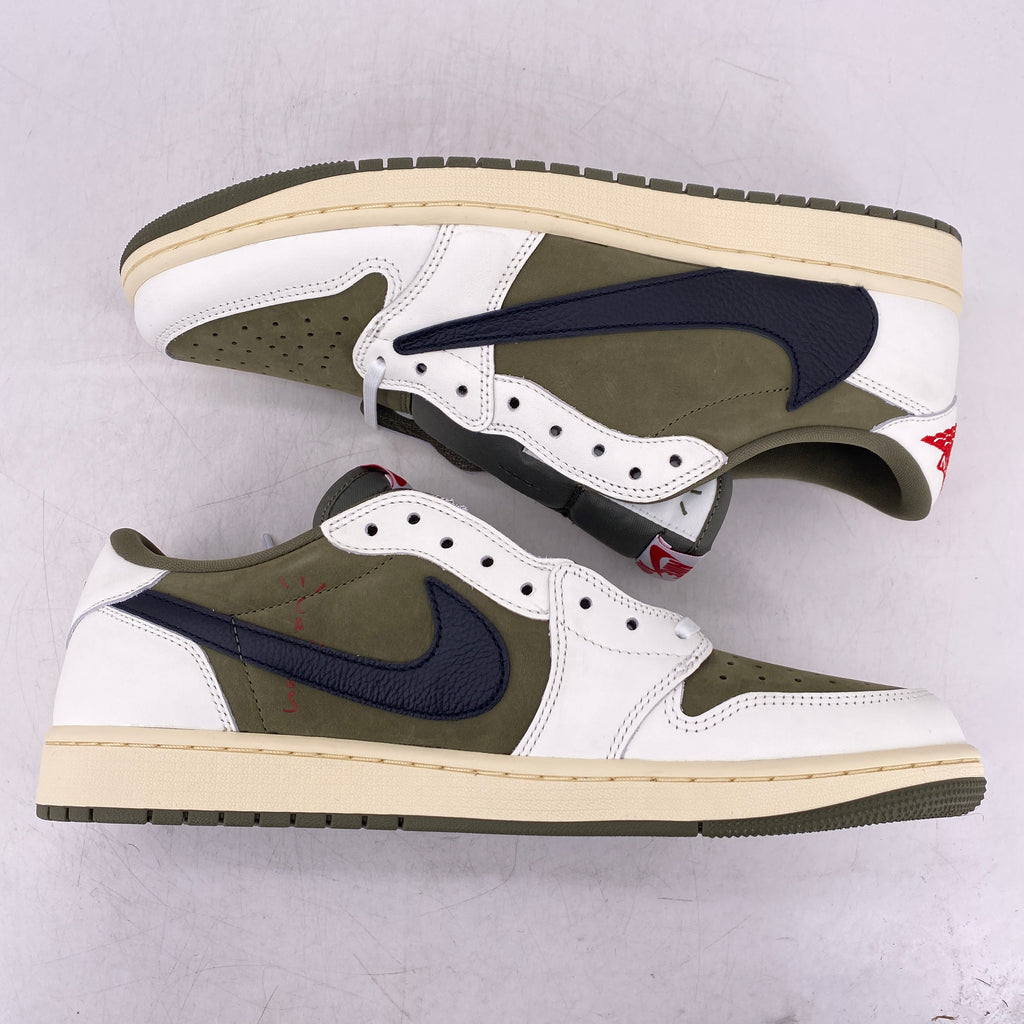 Air Jordan 1 Low OG SP "Travis Scott Medium Olive" 2024 New Size 13